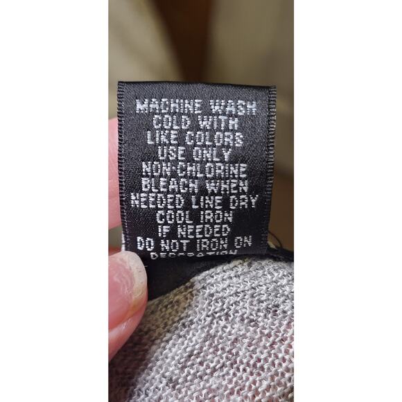 T-shirt dress, long with scrunched side, Size L, Love Ari brand, gray, open back - Picture 5 of 5